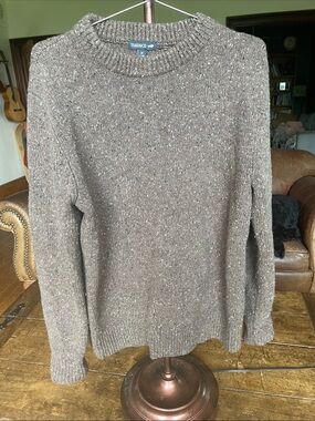 Never Worn Toad&Co Brown Flecked Crewneck Sweater - Men’s